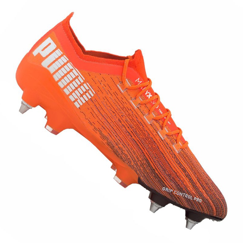 Puma Ultra 1.1 Mx Sg M 106076-01 Fußballschuhe mehrfarbig orangen und rottöne