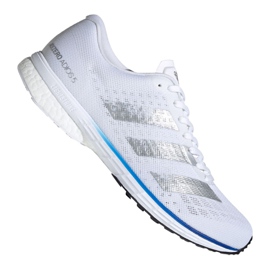 Laufschuhe adidas adizero Adios 5 M FV7334 weiß blau silber-