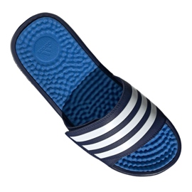 Adidas Adissage Tnd M F35564 Hausschuhe weiß marineblau blau