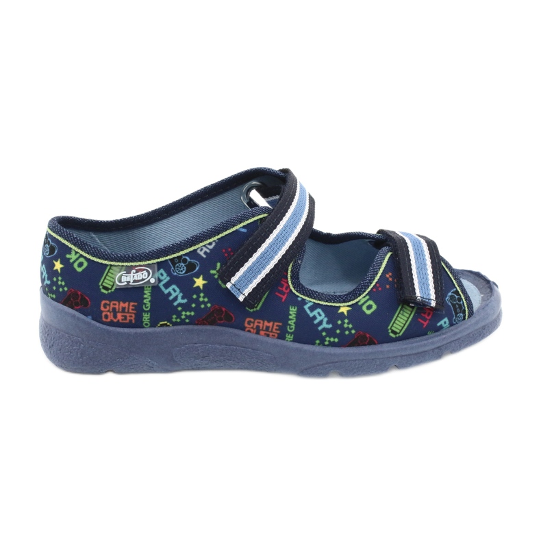 Befado Kinderschuhe 969Y161 navy blau mehrfarbig