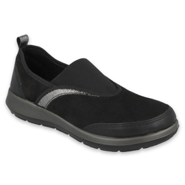 Befado Frauenschuhe 156d006 schwarz grau