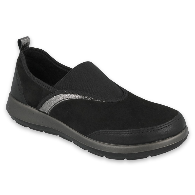 Befado Frauenschuhe 156d006 schwarz grau