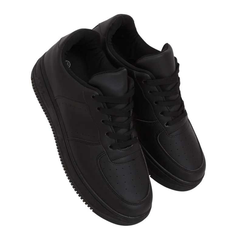 Schwarz BL3619-SP All Black Sportschuhe