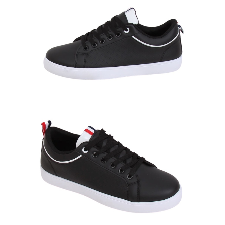 Schwarze Damen Sneaker B0-501 Schwarz