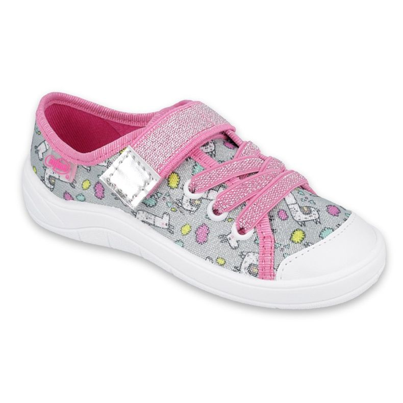 Befado Kinderschuhe 251X158 rosa grau