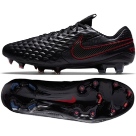Nike Tiempo Legend 8 Elite Fg M AT5293-060 Fußballschuhe schwarz schwarz