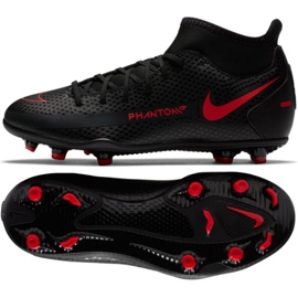 Nike Phantom Gt Club Df FG / MG Jr CW6727-060 Fußballschuhe mehrfarbig schwarz