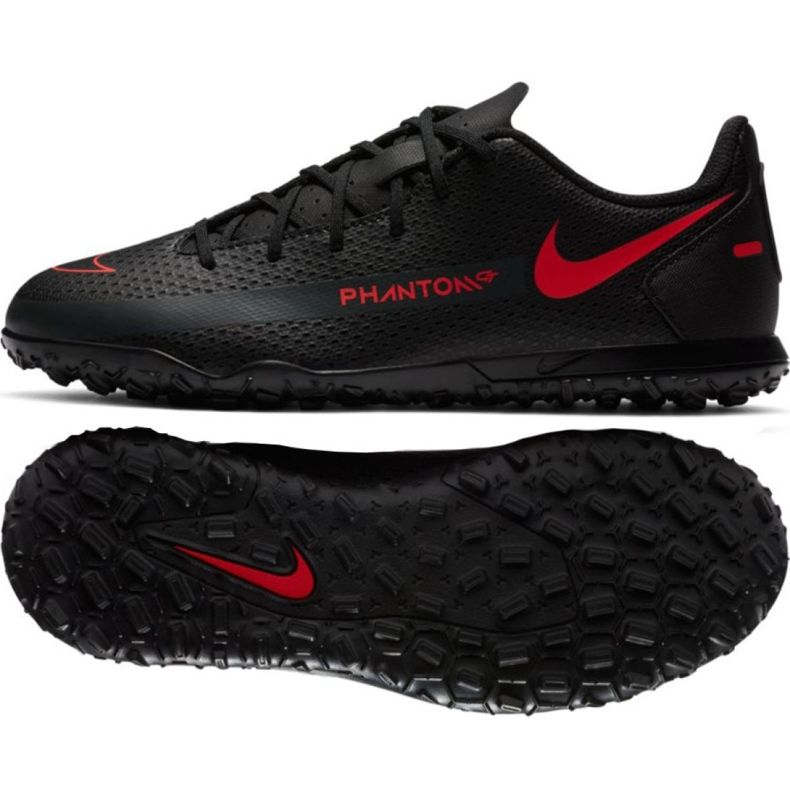 Nike Phantom Gt Club Tf Jr CK8483-060 Fußballschuhe mehrfarbig schwarz