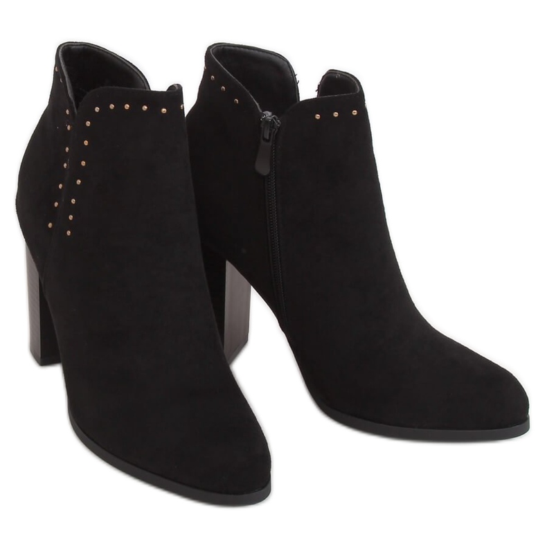 Schwarze High Heels UK11P Schwarz