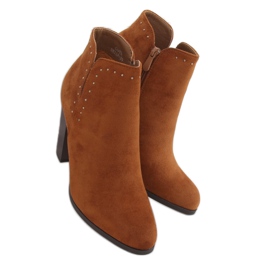 Camel UK11P Camel Stiefel mit hohen Absätzen braun