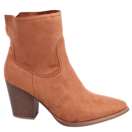 Camel M398 Camel Stiefel mit hohen Absätzen braun