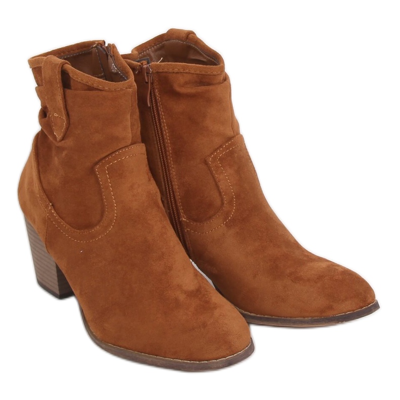 Camel 100-986B0-2 Camel Stiefel mit hohen Absätzen braun