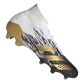 Adidas Predator 20.1 Fg M FW9186 Fußballschuhe schwarz, weiß, schwarz, gold weiß