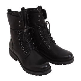 Militärstiefel schwarz BZ66017-KB Schwarz