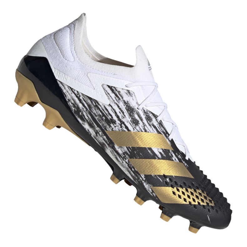 Adidas Predator 20.1 Low Ag M FW9747 Fußballschuhe schwarz, weiß, schwarz, gold weiß
