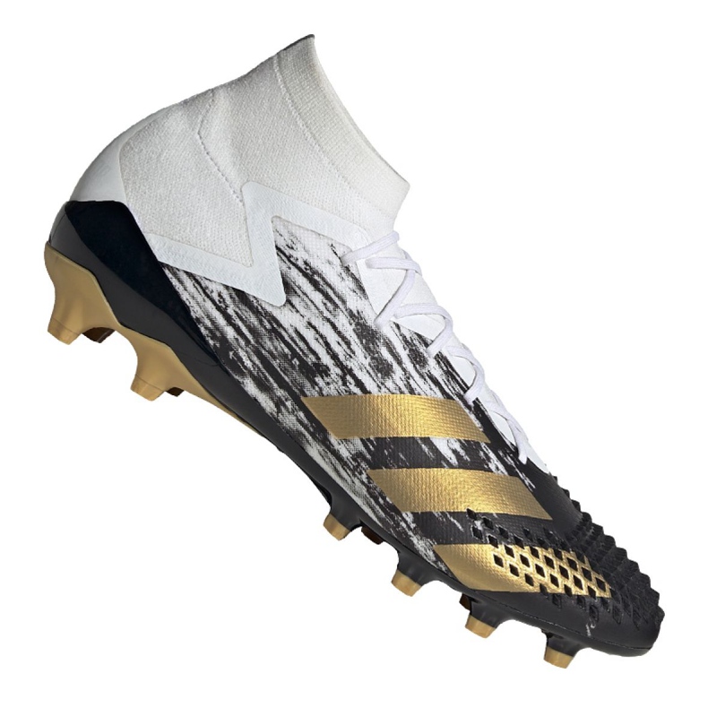 Adidas Predator 20.1 Ag M FW9185 Fußballschuhe schwarz, weiß, schwarz, gold weiß
