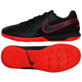 Hallenschuhe Nike React Tiempo Legend 8 Pro Ic M AT6134-060 schwarz mehrfarbig