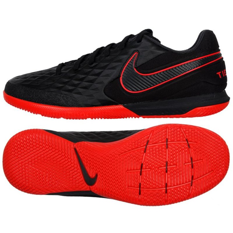 Hallenschuhe Nike React Tiempo Legend 8 Pro Ic M AT6134-060 mehrfarbig schwarz