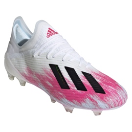 Adidas X 19.1 Fg M EG7125 Fußballschuhe mehrfarbig weiß