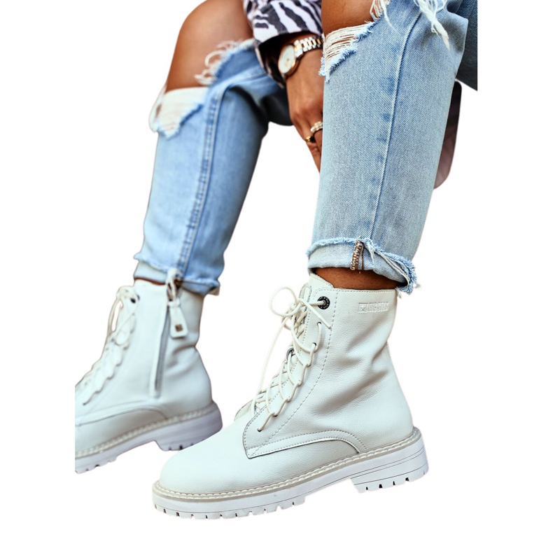 Damenstiefel Big Star Weiß GG274597