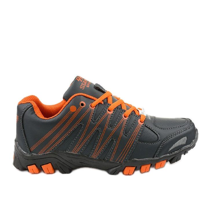 Grau Damen Sporttrekking W118 orange