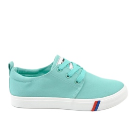 Grüne klassische Damensneaker T-1743