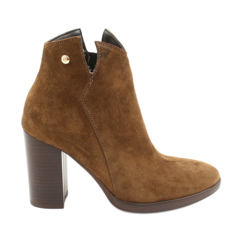 Gamis Wildlederstiefel aus Leder auf der Post 4018 braun