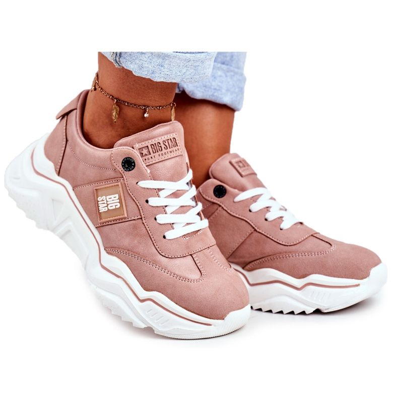 Damen Sportschuhe Big Star Pink GG274210 rosa