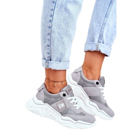 Damen Sportschuhe Big Star Grau GG274211