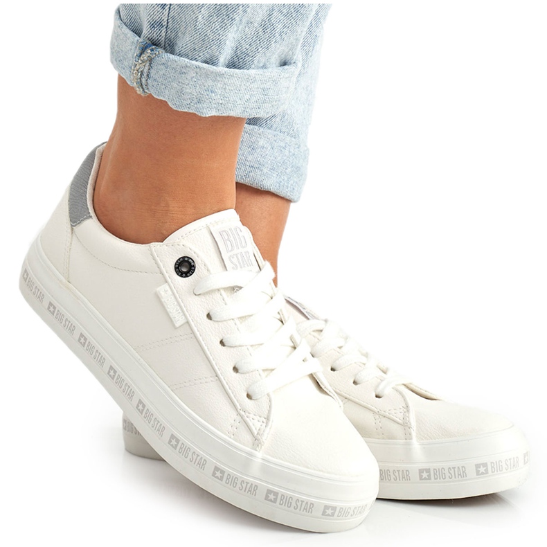 Damen Sneaker Big Star White Snake GG274194 weiß
