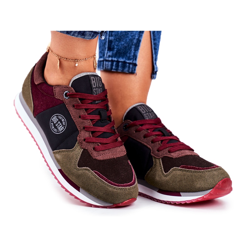 Jugendsport Big Star Grau und Weinrot GG274459