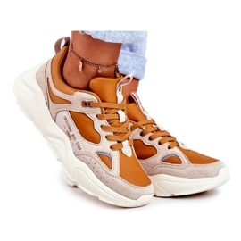 Damen Sneaker Big Star Beige GG274653