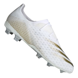 Adidas X Ghosted.2 Fg M FW6776 Fußballschuhe weiß, gold weiß