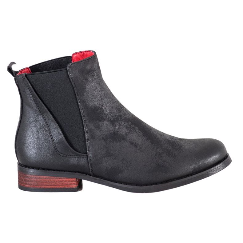 Goodin Schwarze Chelsea-Stiefel