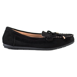 Super Me Wildleder-Loafer schwarz