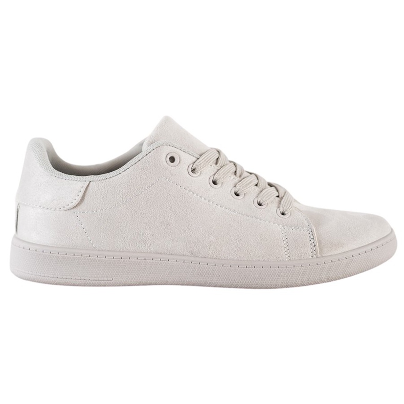 SHELOVET Graue Wildleder Sneakers