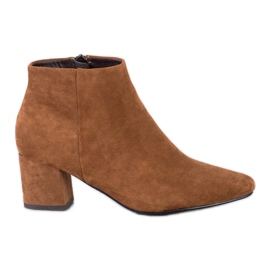 Klassische VINCEZA Stiefel braun