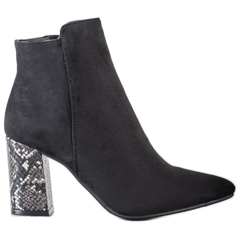 Stiefel mit Schlangenmotiv VINCEZA schwarz