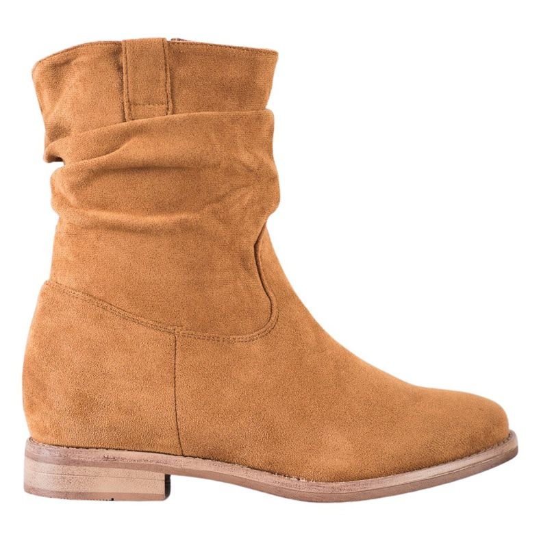 Cowboystiefel auf dem VINCEZA Keil braun