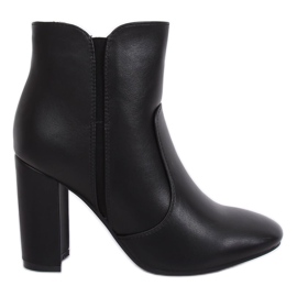 Schwarz 1436 Schwarze High Heels