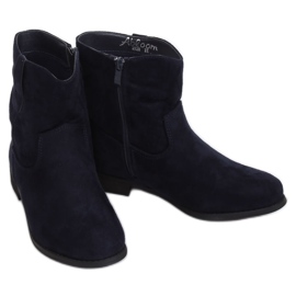 Marineblaue Stiefel für Damen 3820 Blau
