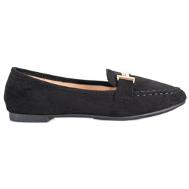 Anesia Paris Elegante Slipper schwarz