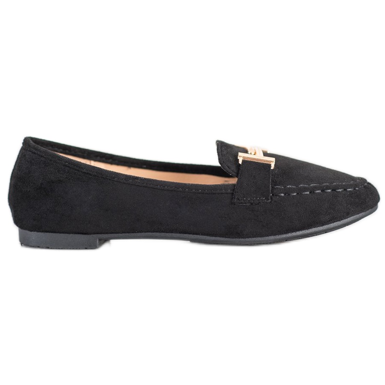 Anesia Paris Elegante Slipper schwarz