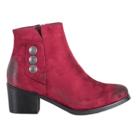 Goodin Freizeitstiefel rot