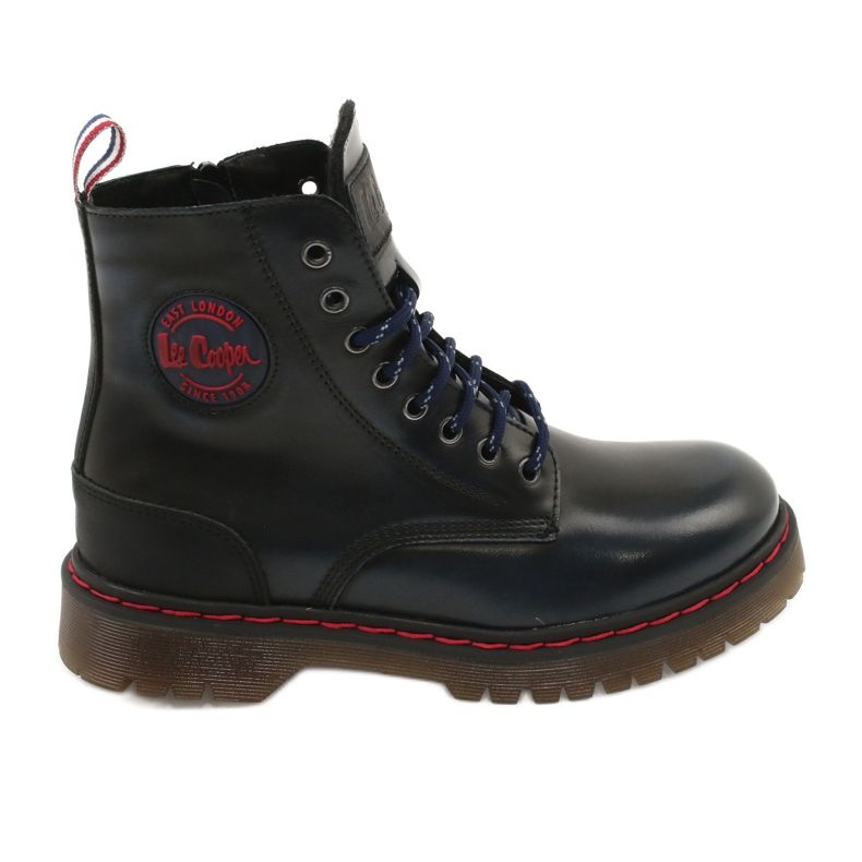 Lee Cooper Stiefel LCJPL-20-01-014 Marine schwarz navy blau