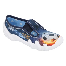 Befado Kinderschuhe 290X206 weiß marineblau blau orange