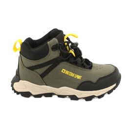Hohe Sportschuhe Big Star GG374047 Khaki schwarz gelb