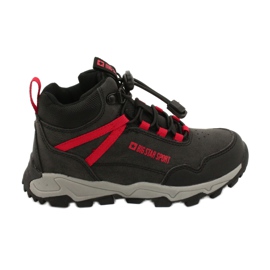 Hohe Sportschuhe Big Star GG374047 Schwarz rot