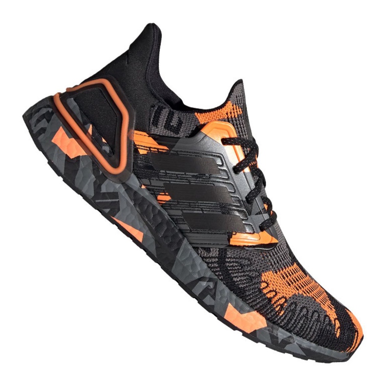Laufschuhe adidas Ultraboost 20 Pb M FV8330 schwarz mehrfarbig orange