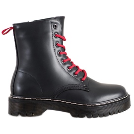 SHELOVET Schwarze Stiefel